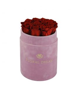 flower box różowy
