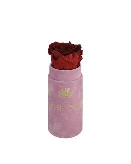 różowy flower box